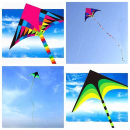 Kite Accessories Free delivery of childrens Delta set nylon toy flight set rainbow set outdoor toy butterfly wings flight set snake WX5.21