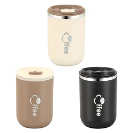 Water Bottles 14x9x9cm Stainless Steel Double Insulated Cup With Straw 16.9oz Vacuum Design Car Outdoor Bottle Metal Container