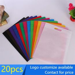 Shopping Bags 20 Pieces Wholesales Reusable Non Woven /shopping Bags/ Promotional Accept Custom