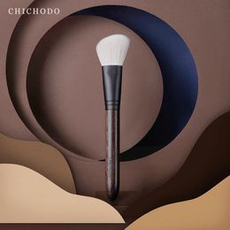 CHICHODO Makeup Brush-Ink Painting Series Top Animal Hair Brushes-Goat hair Blusher Make Up Brush-cosmetic beauty tool-J319 240521