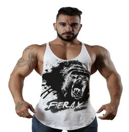 Printing Vest Men039s Tank Tops Sleeveless Shirt Tank Tops Bodybuilding Fitness Men039s Singlets Workout Clothes T29266621