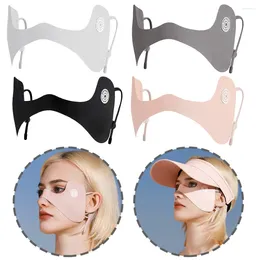 Bandanas Breathable Adjustable Face Mask Cooling Anti-UV Eye Protection Sun Guard For Women Men Outdoor Activities