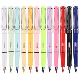 wholesale New Technology Unlimited Writing Pencil No Ink Novelty Pen Art Sketch Painting Tools Kid Gift School Supplies Stationery LL