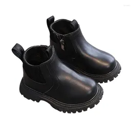 Casual Shoes Boots Side Zipper Design Non-Slip Autumn Winter Fashion Handsome