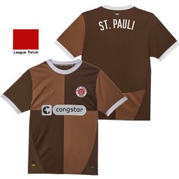 ST Pauli Soccer Jerseys 2024 25 Home Away BECKER IRVINE KYEREH HARTEL SMITHPAQARADA MEDIC Gargano Football Shirts