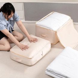 Storage Bags Compression Duvet Bag Large Capacity Closet Cabinet Organiser Foldable Quilt Pillow Blanket Compressed Pouch