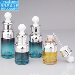 Storage Bottles Essential Oil Bottle Glass Glue Head Dropper Original Liquid Essence Beauty Salon Makeup Empty 40ml 30ml