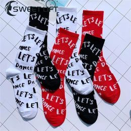 Women Socks Cotton Fun And Vibrant Fashionable Preppy Fashion Accessories -calf Comfortable To Wear Festive Lovely