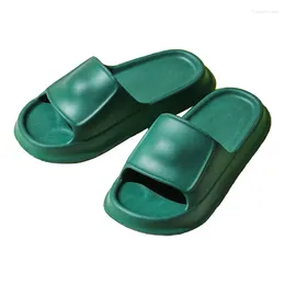 Slippers Women EVA Bath Non-slip Home Wear Thick Soft Bottom Men Sandals Shoes 2024 High Quality Wholesale