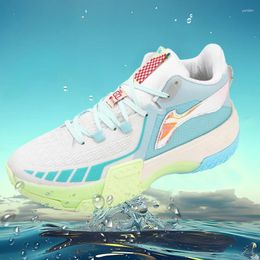 Basketball Shoes 2024 Summer Sneakers Men Fashion Reflective Anti-Slip High-top Outdoor Sports