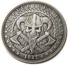 HB81 Hobo Morgan Dollar skull zombie skeleton Copy Coins Brass Craft Ornaments home decoration accssories2429185