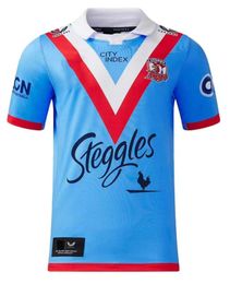 Rooster 2024 Sports T Shirts Jersey home away Training Wear Mens Rugby Jersey Size:S-5XL