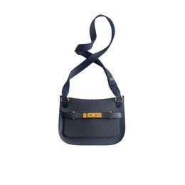 Designer Bohemian-Inspired TOGO Leather Mini Shoulder Bag with Polished Wedge Body and Adjustable Strap