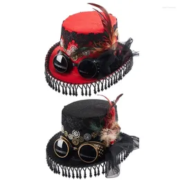 Berets Victorians Gear Goggles Hat Steampunks Tall Adult Teens Role Play Costume Dropship