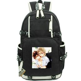 Seitokaichou ni Chukoku backpack Anime daypack Cartoon school bag Print rucksack Casual schoolbag Computer day pack