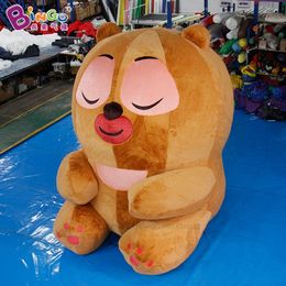 Simulated cartoon inflatable decoration, air model, internet celebrity amusement park activity, check-in photo, beautiful Chen inflatable bear