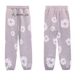 Denim Teers Designer Men denim Hoodies Readymade Hoody Sweatsuit Sweatpants Kapok Floral Covered Print Jogger Tracksuit Demin Tears Hoodie de24