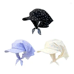 Ball Caps Floral Print Headscarf Baseball Breathable Beach Getaways Sun Hat For Adult