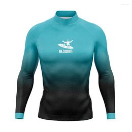 Women's Swimwear Mens Surfing Diving Swimsuit Rash Guards Swimming Tight Shirt Long Sleeve Skinsuit UV Protection Guard Gym Clothes