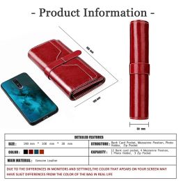 New RFID Genuine Leather Women Long Wallets Name Engraving Card Holder Female Wallet Phone Bag Coin Pocket Zipper Women Purse