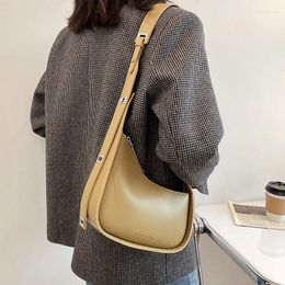 Shoulder Bags Irregular Small PU Leather Solid Colour Crossbody Bag For Women 2024 Fashion Luxury Travel Handbags And Purses
