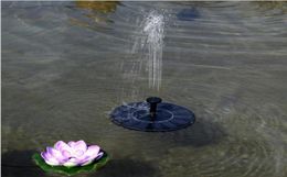 7V Solar Water Pump Outdoor Floating Panel Solar Powered Water Fountain Garden Plants Pump Watering Power Pond Tank Pool1822740