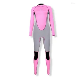 Women's Swimwear SLINX One Piece Diving Suit 3mm Surfing Swimming Thickened Long Sleeved Pants Sunlight