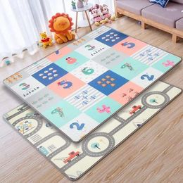 Carpets Baby Play Mat For Floor Reversible Foam Non-Toxic Haute Crawling Rolling Kids