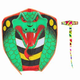 Kite Accessories Snake Kite Easy to fly kite large kite with long tail childrens outdoor sports adult outdoor gaming activities Beach WX5.21