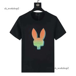 Physcho Bunny Shirt Summer Casual T Shirt Mens Womens Skeleton Psychol Bunny New Design Multi Style Men Tshirt Fashion Designer T-Shirt Couple Short Sleeve 24ss 355