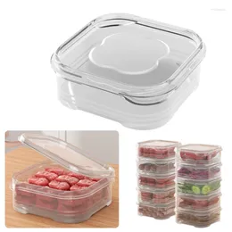 Storage Bottles Refrigerator Box Fridge Organizer Fruit Vegetable Food Container Sealed Fresh With Lid Kitchen Accessories