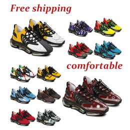 2024 New Design Customised Sports Shoes Men Women Personalise Comfortable Breathable Heighten Runners Hikers Fashion Versatile Sneakers Triple White Black Green