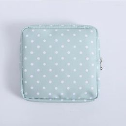 Storage Bags 1PC Portable Tampon Bag Sanitary Pad Pouch Women Napkin Cosmetic Fabric Large Capacity Cotton Organiser