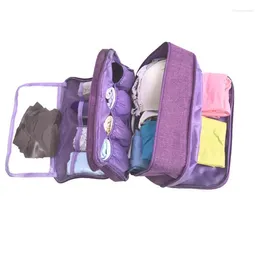 Storage Bags Travel Bag For Underwear Daily Cosmetics Makeup Organizer Wardrobe Closet Clothe Pouch Socks Panties Bra Box