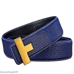 H Belt Designer Brand Belts Fashion Mens Suit Top Quality Men And Women Unisex Cinturon Letters Waistband Smooth Buckle Man Belt Ceinture Femme 916