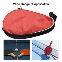 Outdoor Bags 1pc Table Tennis Racket Bag With Hand Strap Portable Case Dustproof Storage Racquet Sports