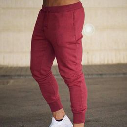 Men's Pants Jogging Men Sport Sweatpants Running Joggers Cotton Trackpants Slim Fit Bodybuilding Trousers