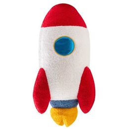 Plush Cushions Kaii Space Series Plush Toys Astronaut Spaceman Rocket Spacecraft Plane Stuffed Plush Doll Sofa Pillow Boys Kid Birthday Gifts