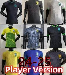 22/23 Player Version BrazilS soccer jerseys MARCELO PELE PAQUETA NERES COUTINHO FIRMINO JESUS VINI JR BrasilS football shirt Men