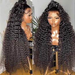 Popular 10-30inch Lace Wig 13x6 13x4 5x5 HD and Tranparent Lace Front Wig For Women Curly