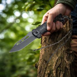 Cutting Hardware Tactical Outdoor Tools, Sharp EDC Multifunctional Small Knives, Tying Ropes, Folding Knives 631Ea3