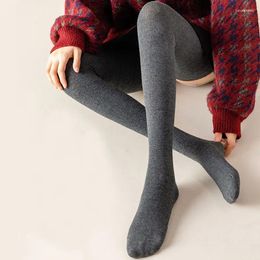 Women Socks Cotton Thigh High Elastic Stockings Womens Over-knee Extra Long Ladies Girls Soild Color Soft