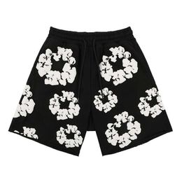 Mens Shorts Designer Floral Graphic Harajuku Oversized Shorts Woman Casual Print Streetwear Short Pants49st