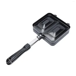 Pans Sandwich Maker Multifunction Easy To Clean Aluminum Alloy Cooking Baking Utensil For Steak Lunch Omelets Barbecue Dog