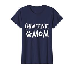 Womens Chiweenie Mom Dachshund Chihuahua Dog Lover Gift TShirt1350639