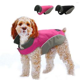 Dog Apparel Jacket & Warm Coats Windproof Vest Cold Weather Pet Ski Suit Cotton Clothes For Small And Medium Dogs