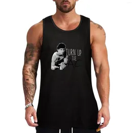Men's Tank Tops Turn Up The A.C. Top Vests For Men Sleeveless Shirts