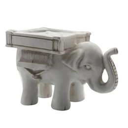 Lucky Elephant Castleds Resin Retro Creative Small Candlestick Birthday Wedding Party Gift Home Decoration Craft Gifts Ornamentos