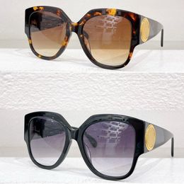 Trendy Herren Womens Designer Sonnenbrillen G1407 Glänzende leichte Schildhäute Acetat -Rahmen -Gradientenobjektiv mit 100% UVA/UVB -Schutz