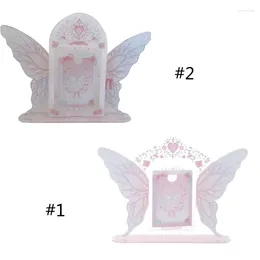 Frames Acrylic Rotatable Butterfly Picture Frame Desktop Decorative Crafts For Children Girl Boys Bedroom Party Decor